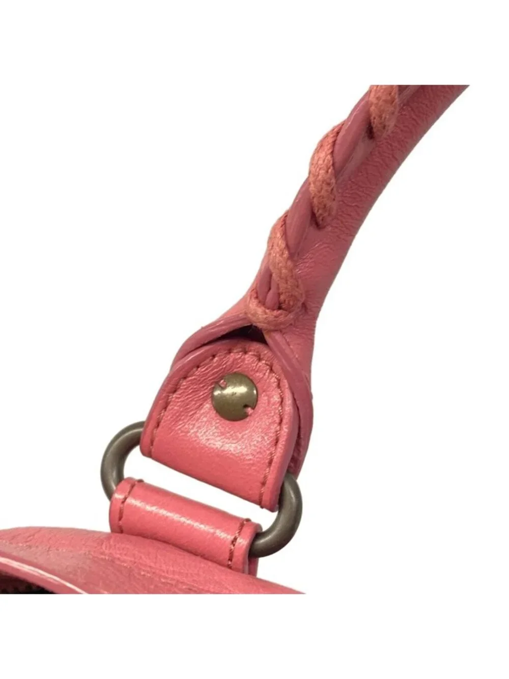 Balenciaga Handbag the City Pink Leather